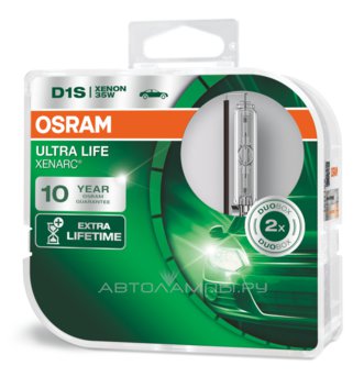 D1S 85V-35W (PK32d-2)  4350K Xenarc Ultra Life (2.) (Osram) 66140ULT-HCB